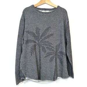 Zara Kids Palm Tree Knit Sweater Boys Size 10